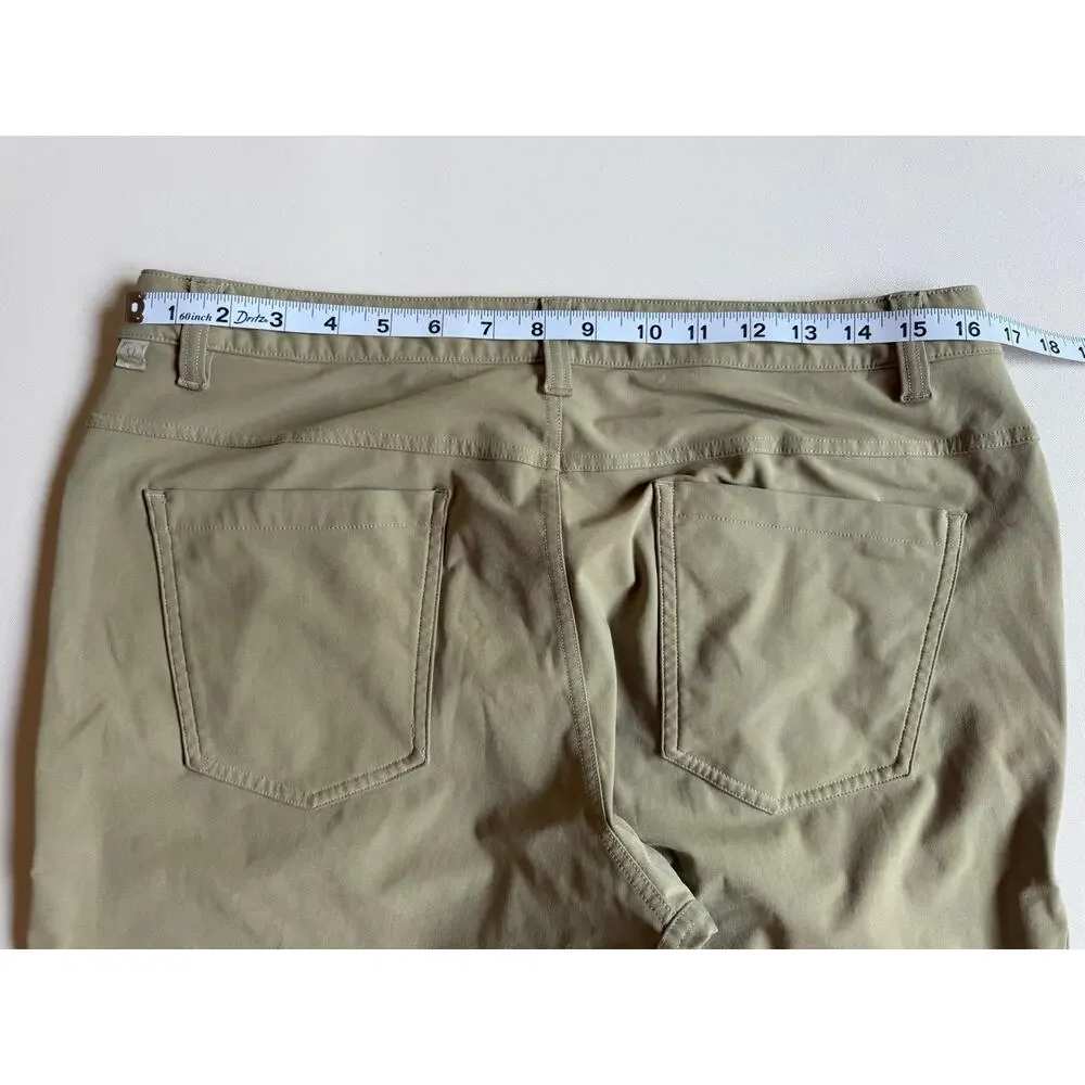 Lululemon Men's ABC Pant Classic *32" Tofino Sand Classic Fit Pants Size 32 - Picture 11 of 15